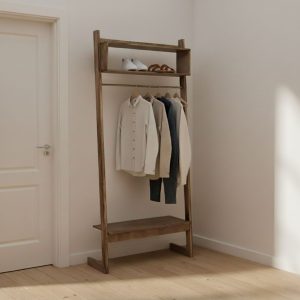 خرید رگال لباس چوبی مینیمال