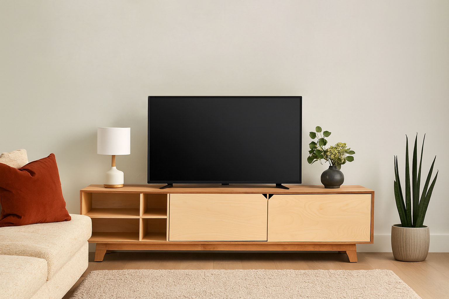 خرید میز تلویزیون چوبی