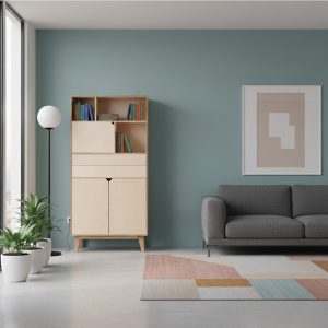 خرید بوفه چوبی مینیمال