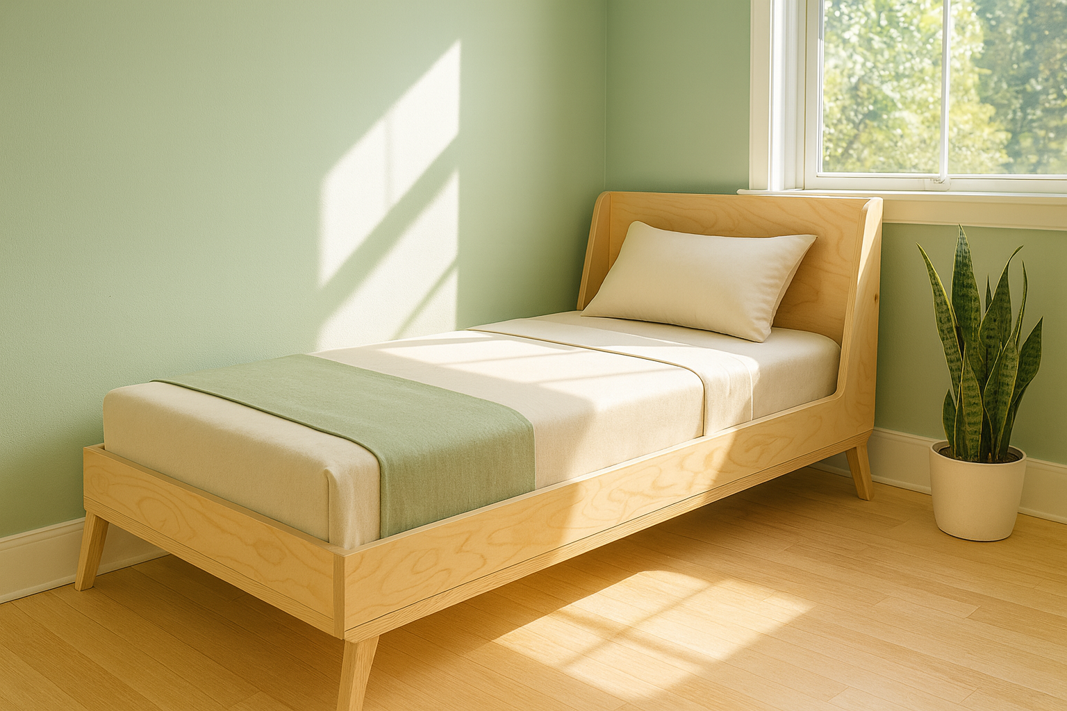 خرید تحت خواب چوبی