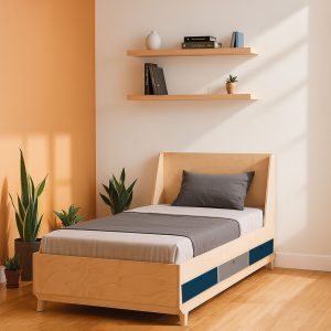 قیمت تخت خواب یک نفره چوبی