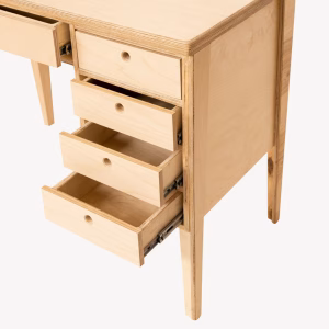 AW-HVN-DE-DRW-ST-NA-DE میز تحریر چوبی مینیمال