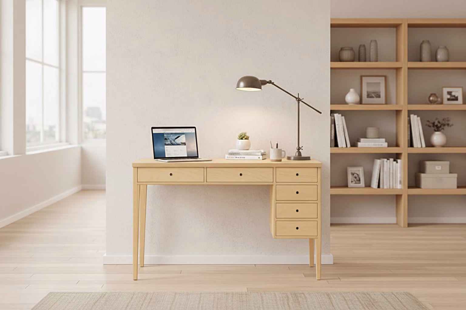 خرید میز تحریر چوبی