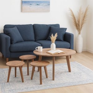 قیمت میز جلو مبلی چوبی