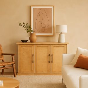 خرید کنسول چوبی